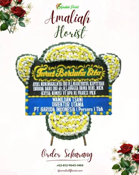 Papan Bunga Duka Ujuna